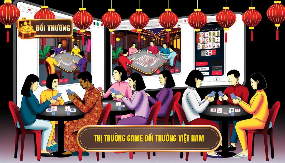 Chơi game bài đổi thưởng ở đâu uy tín và an toàn nhất? 1 Thị trường game bài đổi thưởng tại Việt Nam