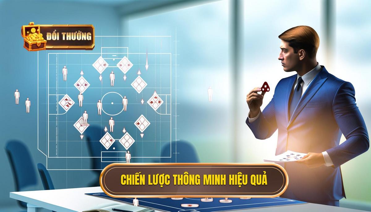 Cách đánh game bài đổi thưởng thắng lớn hiệu quả nhất 2 Xây dựng chiến lược thông minh