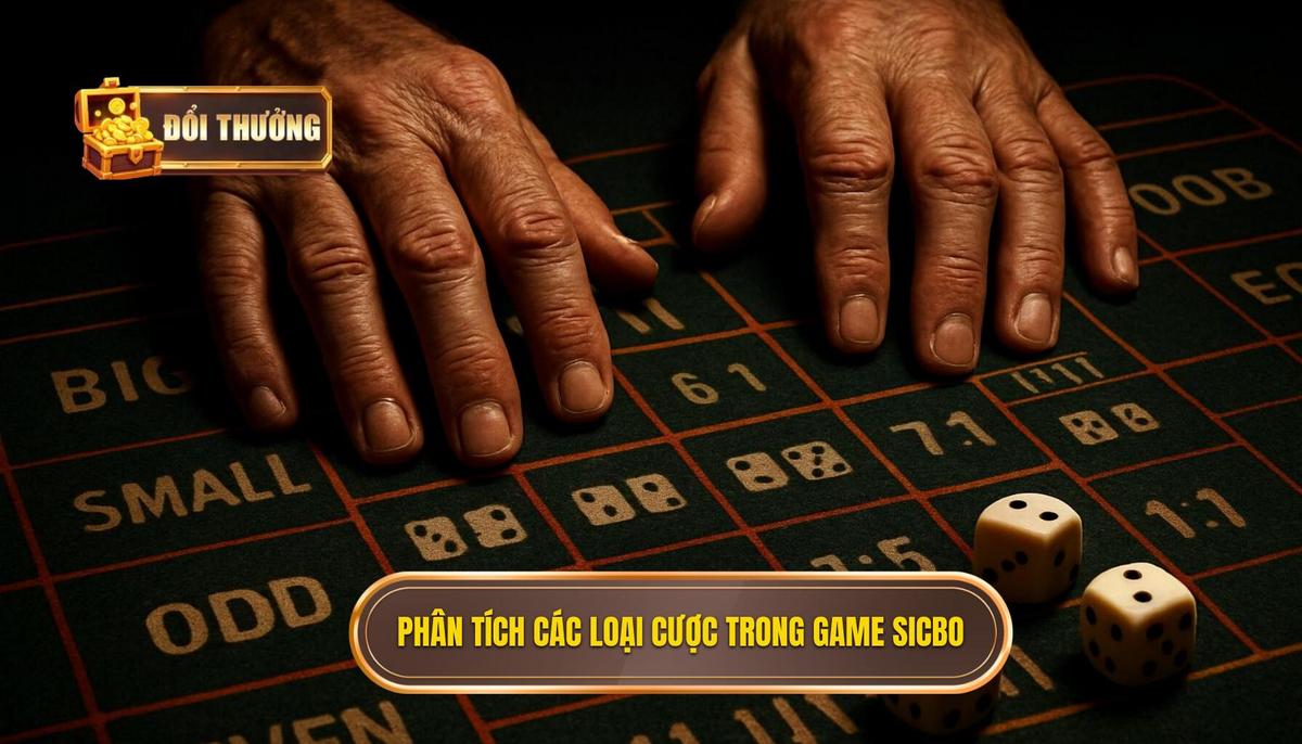 Phân Tích Chuyên Sâu Các Loại Cược Trong Game Bài Đổi Thưởng Sicbo