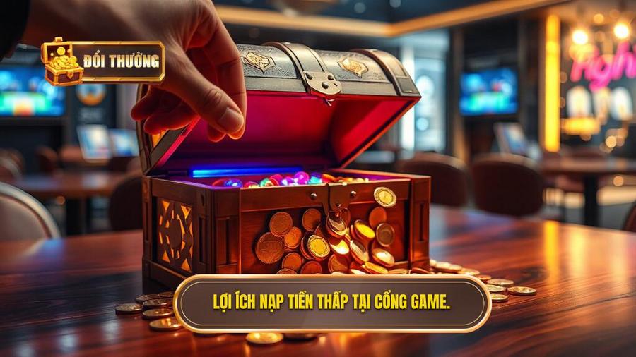 2. Lợi ích nạp tiền thấp tại cổng game.
