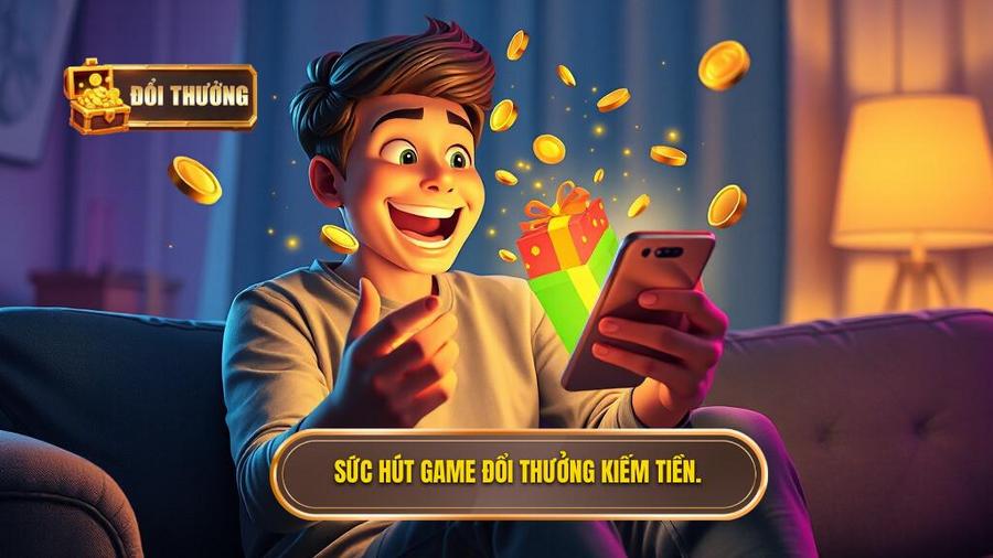 Tại sao game đổi thưởng kiếm tiền thật lại thu hút người chơi?