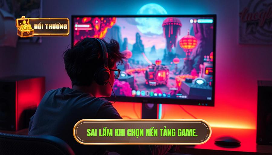 Lựa chọn sai nền tảng và trò chơi không phù hợp