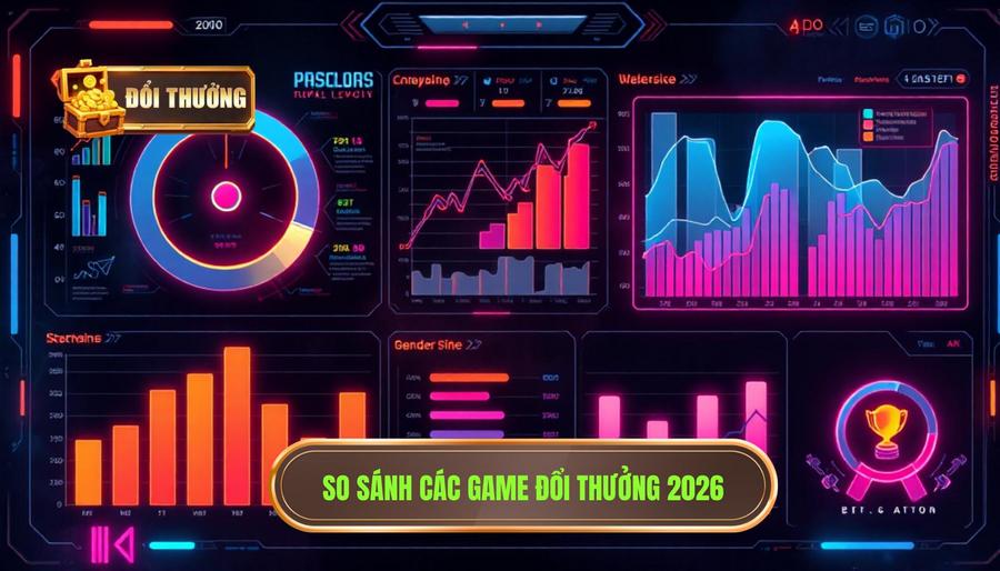 So sánh các game đổi thưởng 2026